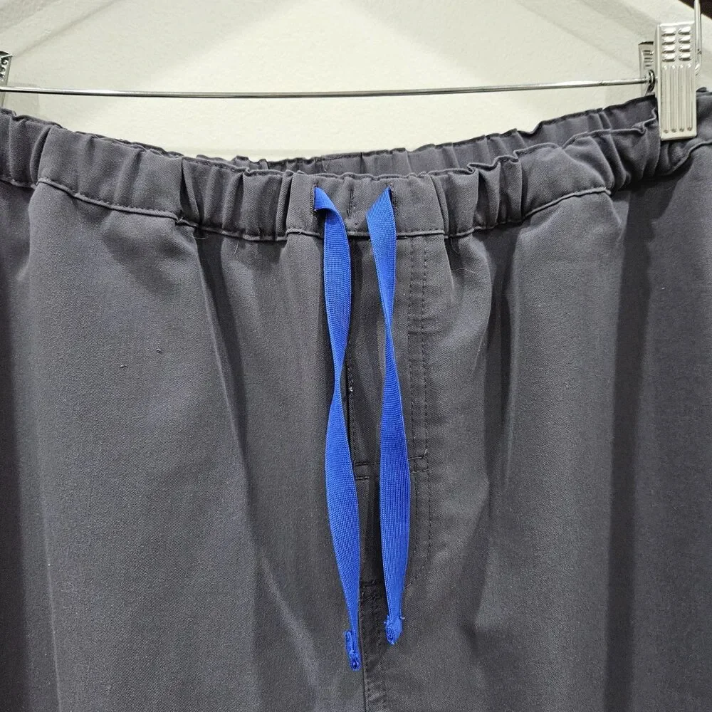 Figs Mens Pisco Basic Scrub Pant Technical Collection Large Blue Nurse Comfort
